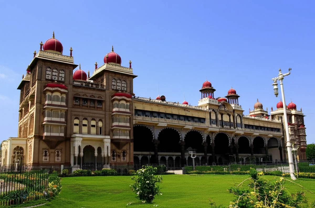 آشنایی با قصر میسور در هند Mysore Palace
