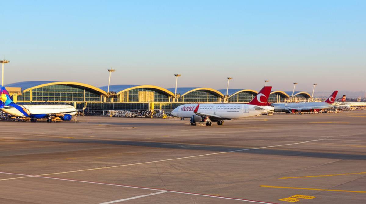 بین المللی | گردشگری آشنایی با فرودگاه بین المللی اسن بوغا Esenboğa International Airport