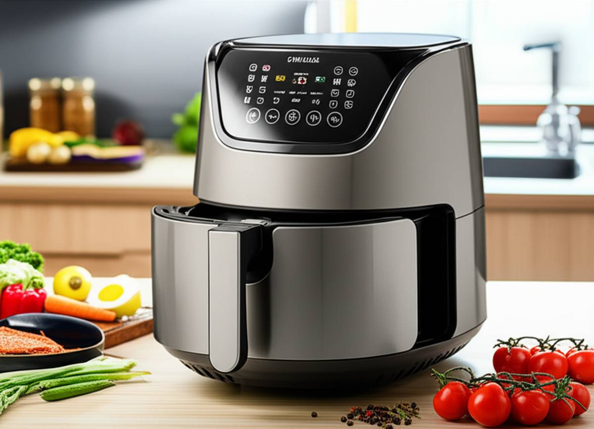 نقد و بررسی سرخ کن بدون روغن 8 لیتری Powerfull Airfryer
