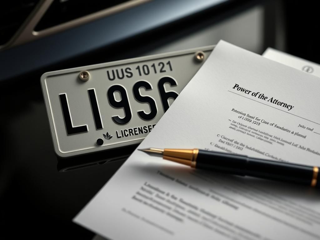 نمونه وکالت تعویض پلاک خودرو (متن آماده و فرم خام)