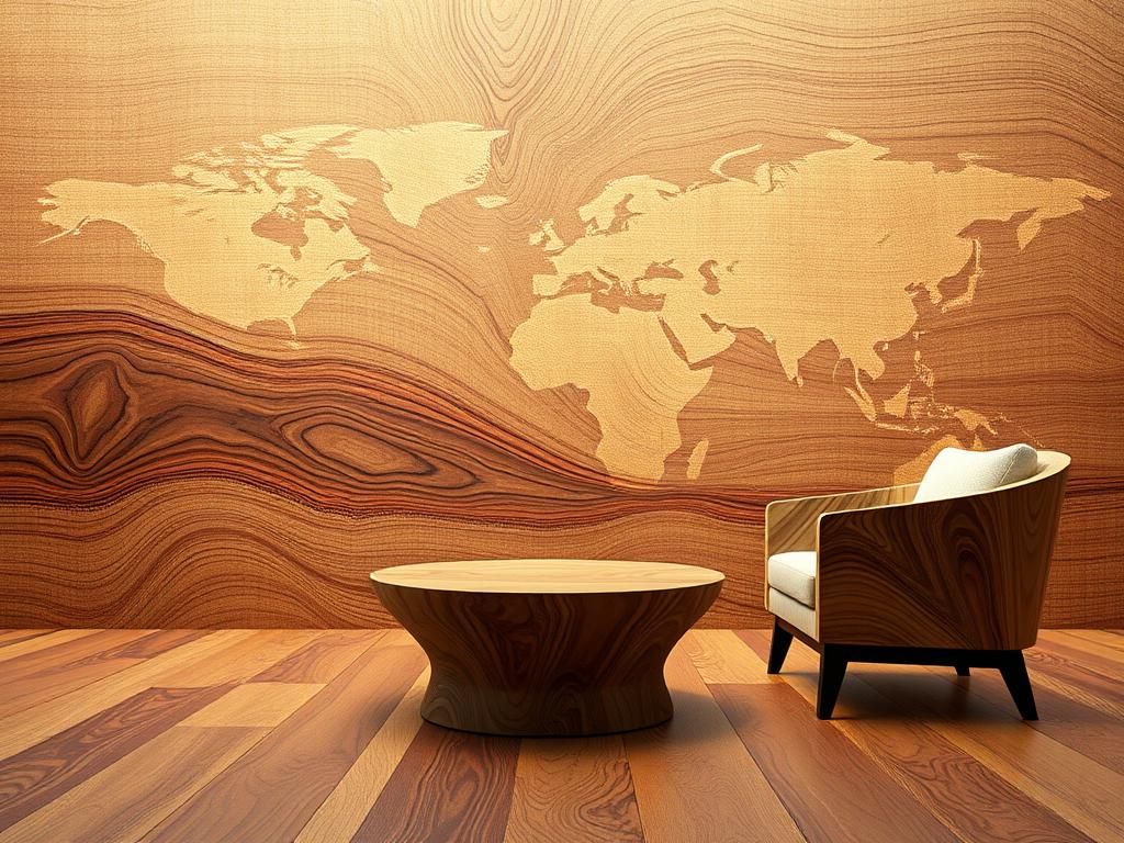 بازار جهانی چوب های مقاوم؛ از صادرات تا طراحی داخلی