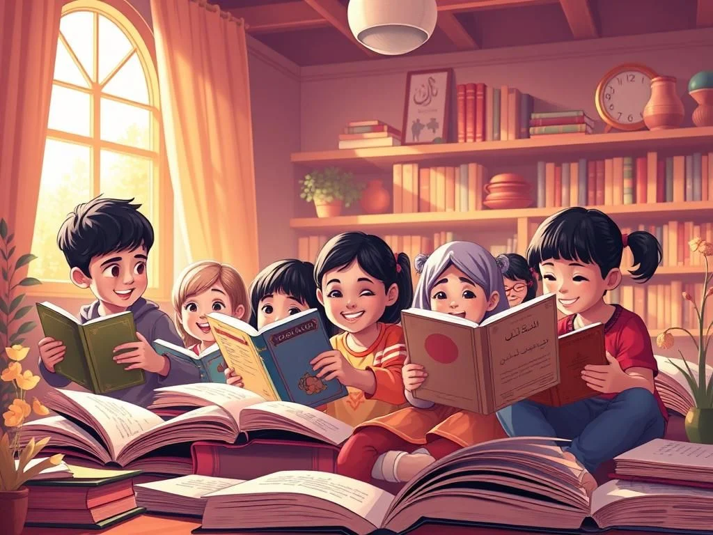 خلاصه کتاب بچه‌ها قصه! | آموزش عربی و انگلیسی (سیادت)